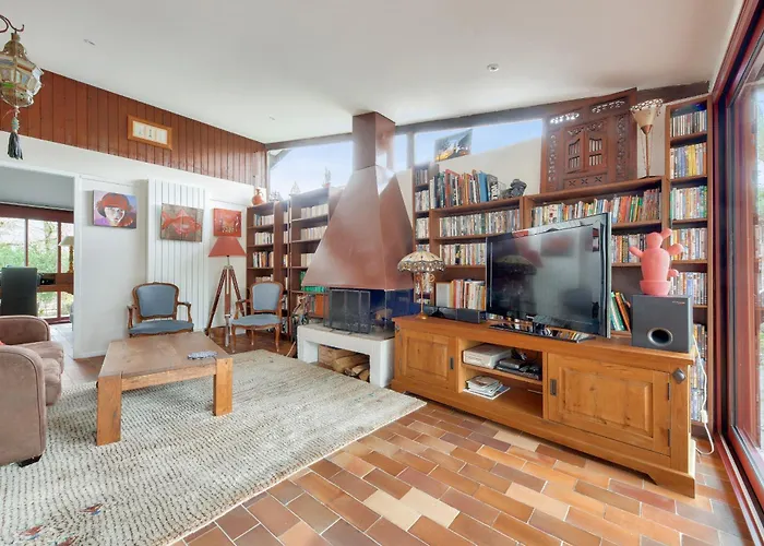 Maison Pour 8 Avec Jardin Et Terrasse- Calme