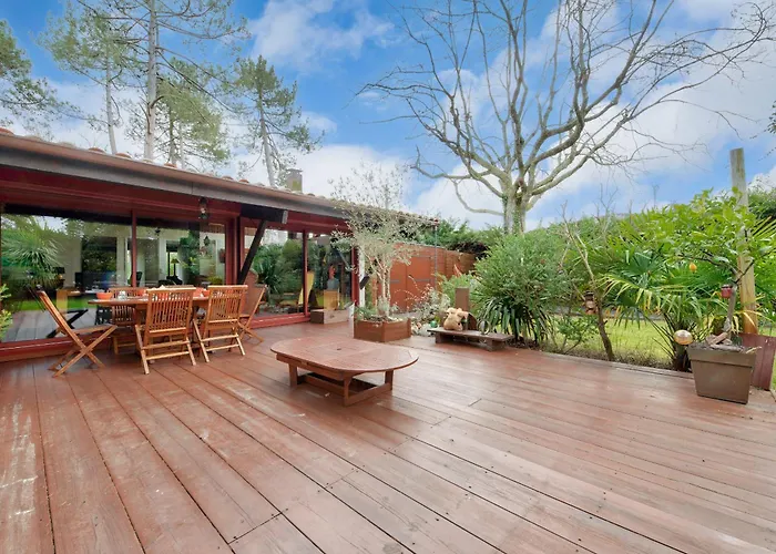 Maison Pour 8 Avec Jardin Et Terrasse- Calme בית נופש אנדרנוס-לה-באינס